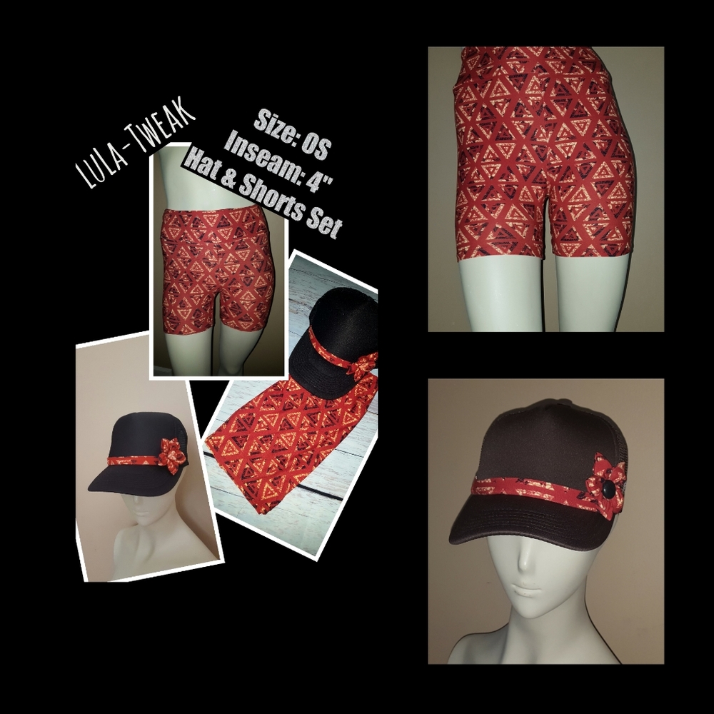 Shorts & Hat set - *Closet clear out*